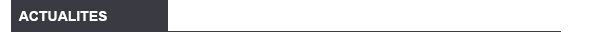 Actualités